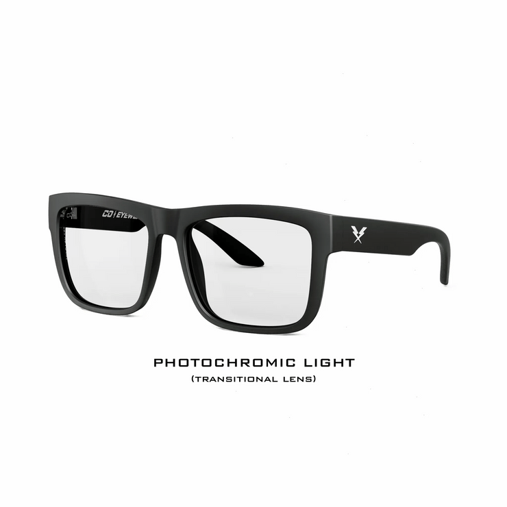 Drifter Z87 Matte Black Photochromic - Co Eyewear