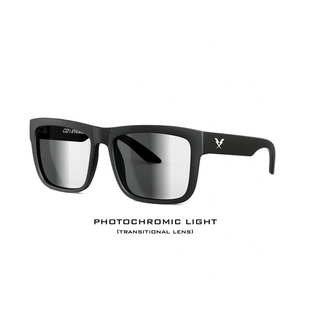 Drifter Z87 Matte Black Photochromic - Co Eyewear