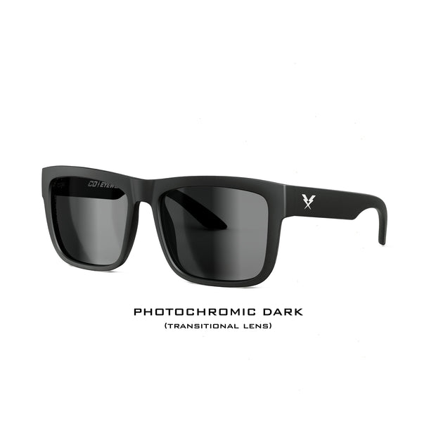 Drifter Z87 Matte Black Photochromic - Co Eyewear