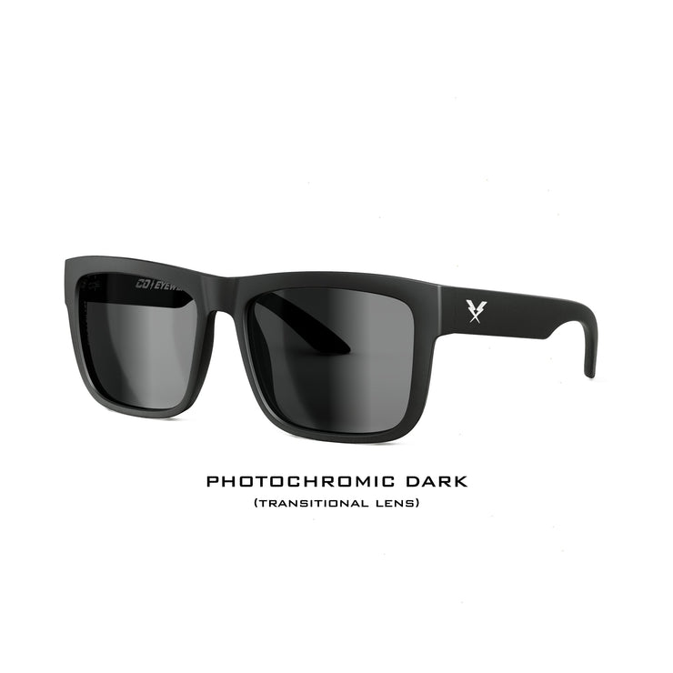 Drifter Z87 Matte Black Photochromic - Co Eyewear
