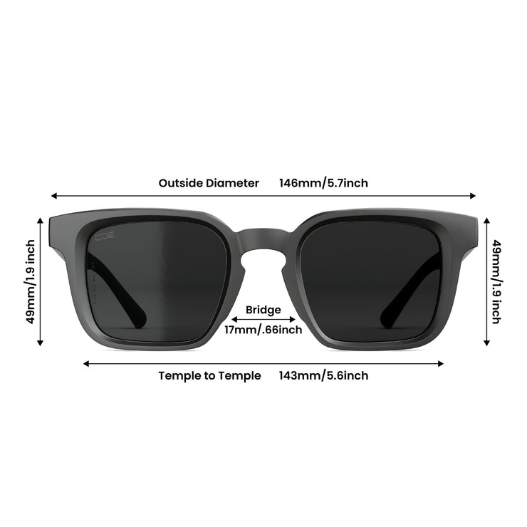Newton Matte Black Rx Lenses - Co Eyewear